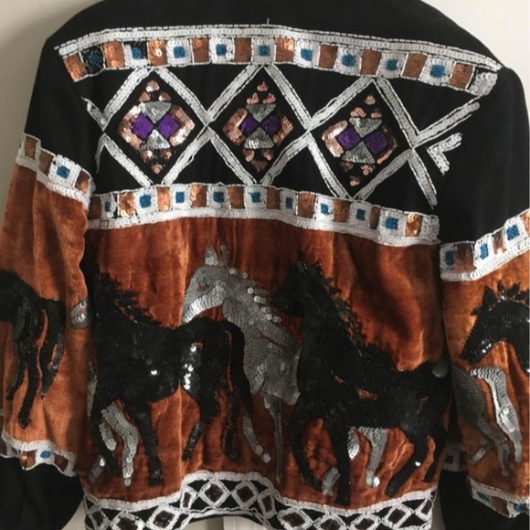 One of a kind women’s jacket. Western flair - Picture 2 of 2